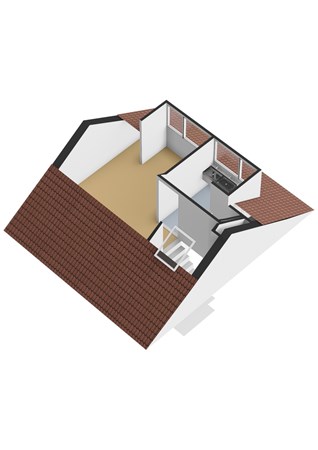 Floorplan - Floris Van Boekhorststraat 9, 3633 CN Vreeland